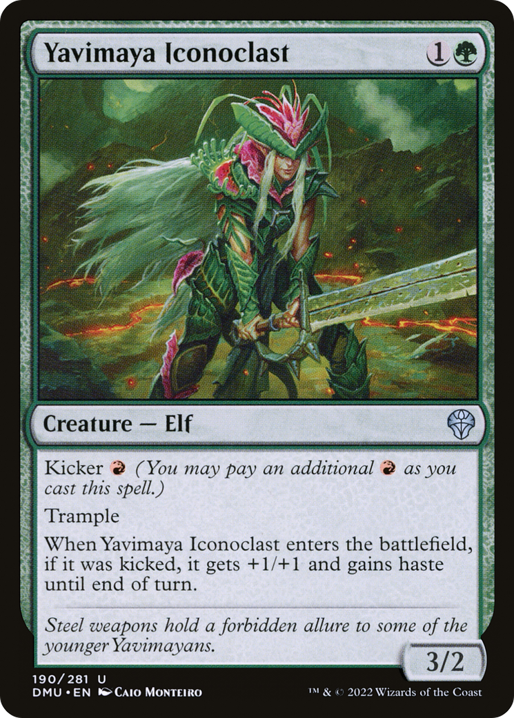 {C} Yavimaya Iconoclast [Dominaria United][DMU 190]