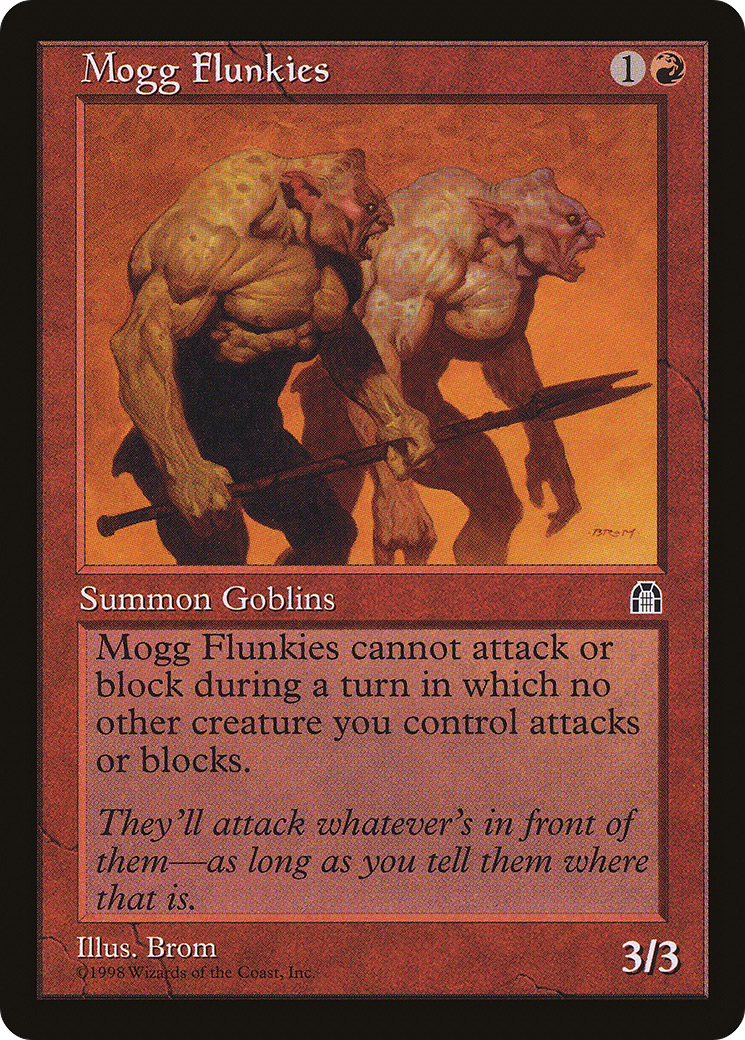 {C} Mogg Flunkies [Stronghold][STH 092]