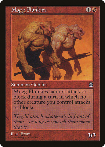 {C} Mogg Flunkies [Stronghold][STH 092]