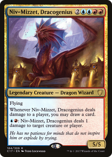 {R} Niv-Mizzet, Dracogenius [Commander 2017][C17 184] - Misty Mountain Games