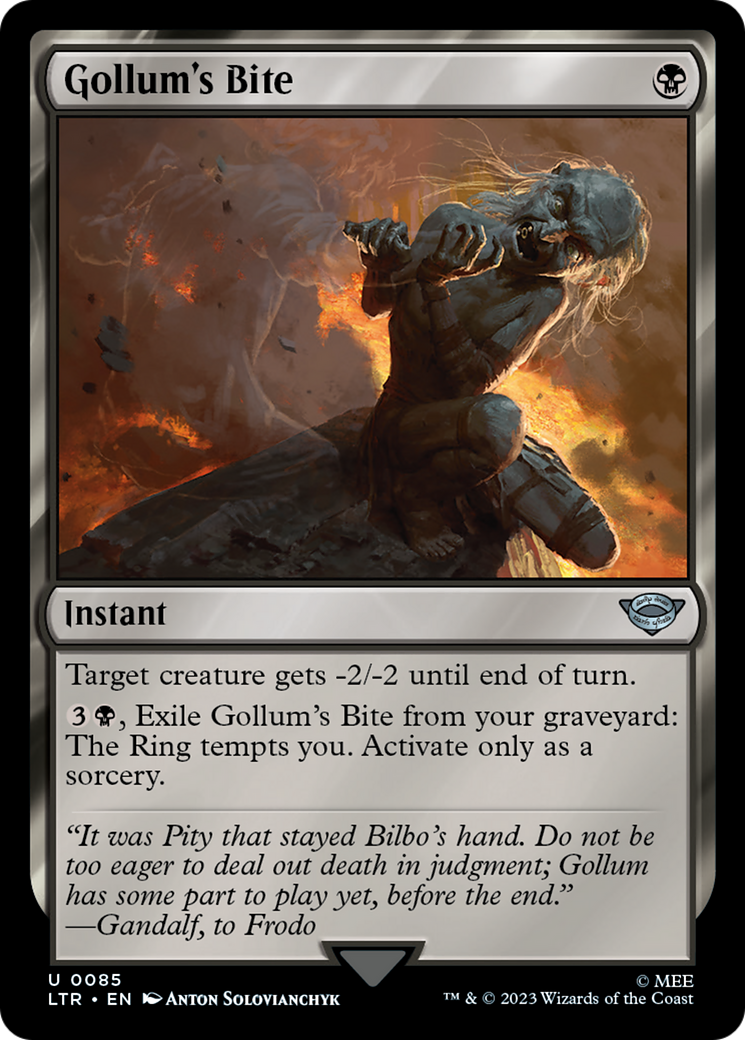 {C} Gollum's Bite [The Lord of the Rings: Tales of Middle-Earth][LTR 085]