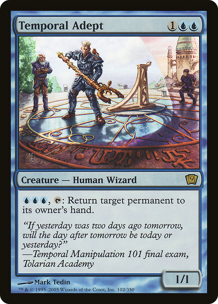 {R} Temporal Adept [Ninth Edition][9ED 102]