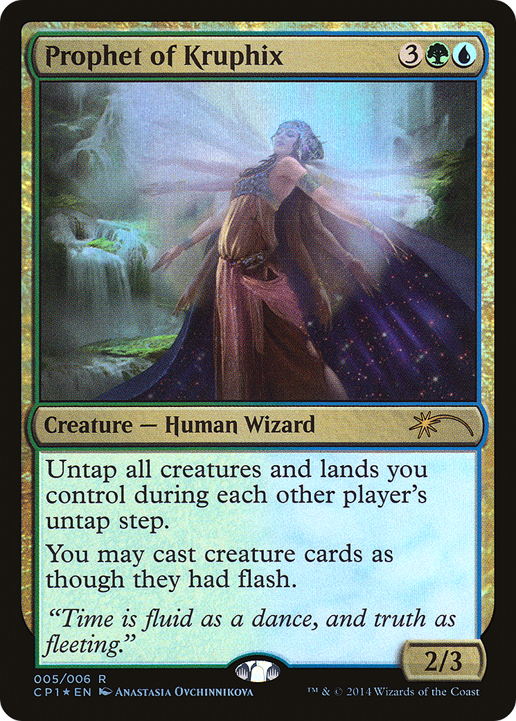 {R} Prophet of Kruphix [Magic 2015 Clash Pack][CP1 005] - Misty Mountain Games