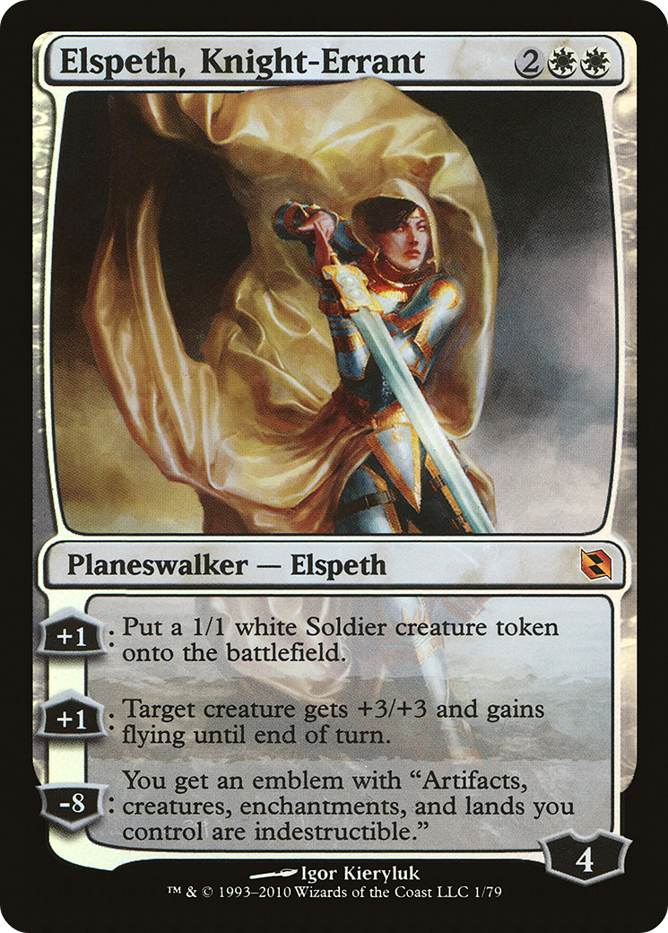 {R} Elspeth, Knight-Errant [Duel Decks: Elspeth vs. Tezzeret][DDF 001] - Misty Mountain Games