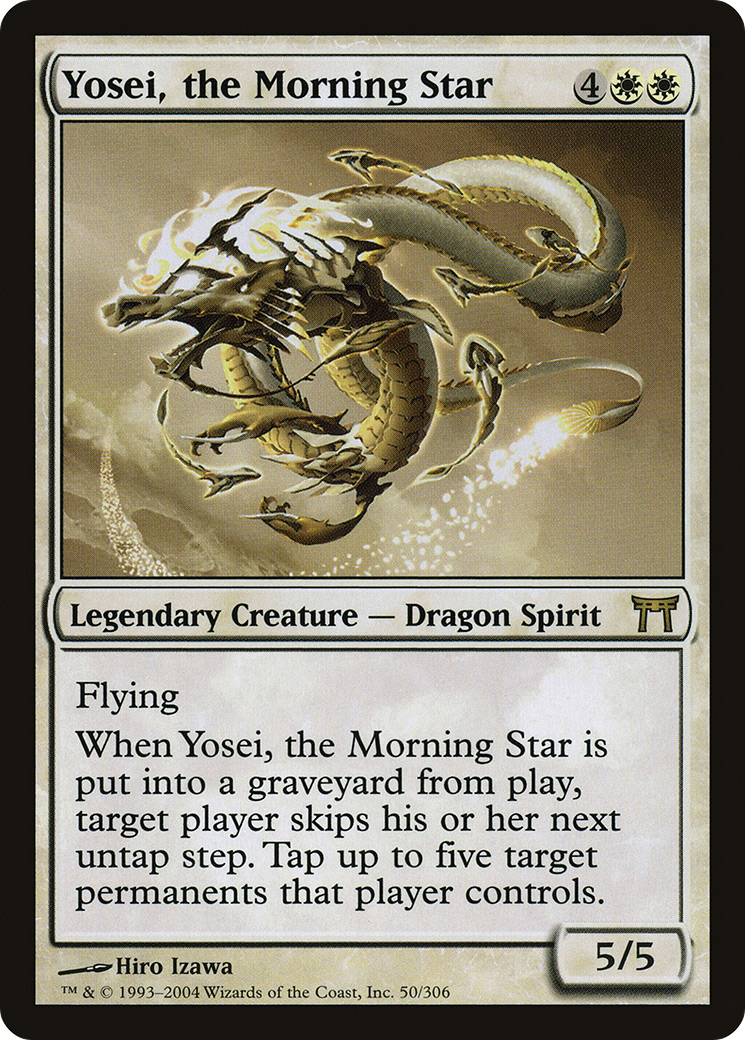 {R} Yosei, the Morning Star [Champions of Kamigawa][CHK 050]