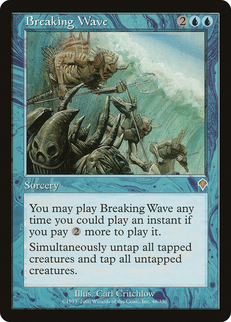 {R} Breaking Wave [Invasion][INV 048] - Misty Mountain Games