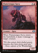 {C} Flametongue Kavu [Dominaria Remastered][DMR 120]