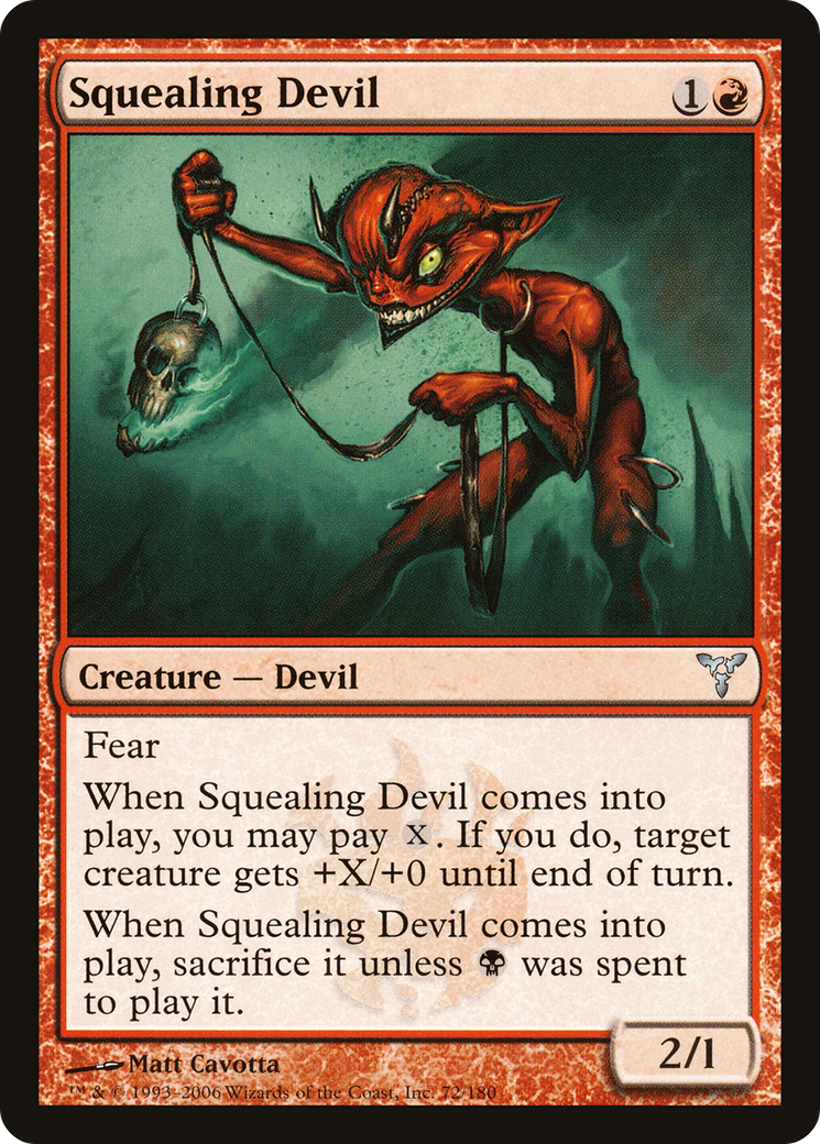 {C} Squealing Devil [Dissension][DIS 072] - Misty Mountain Games