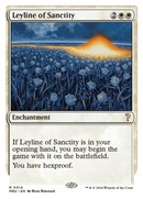 {R} Leyline of Sanctity (White Border) [Mystery Booster 2][MB2 014]
