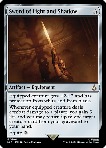 {R} Sword of Light and Shadow [Assassin's Creed][ACR 100]