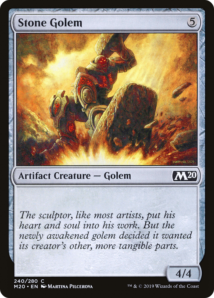 {C} Stone Golem [Core Set 2020][M20 240]