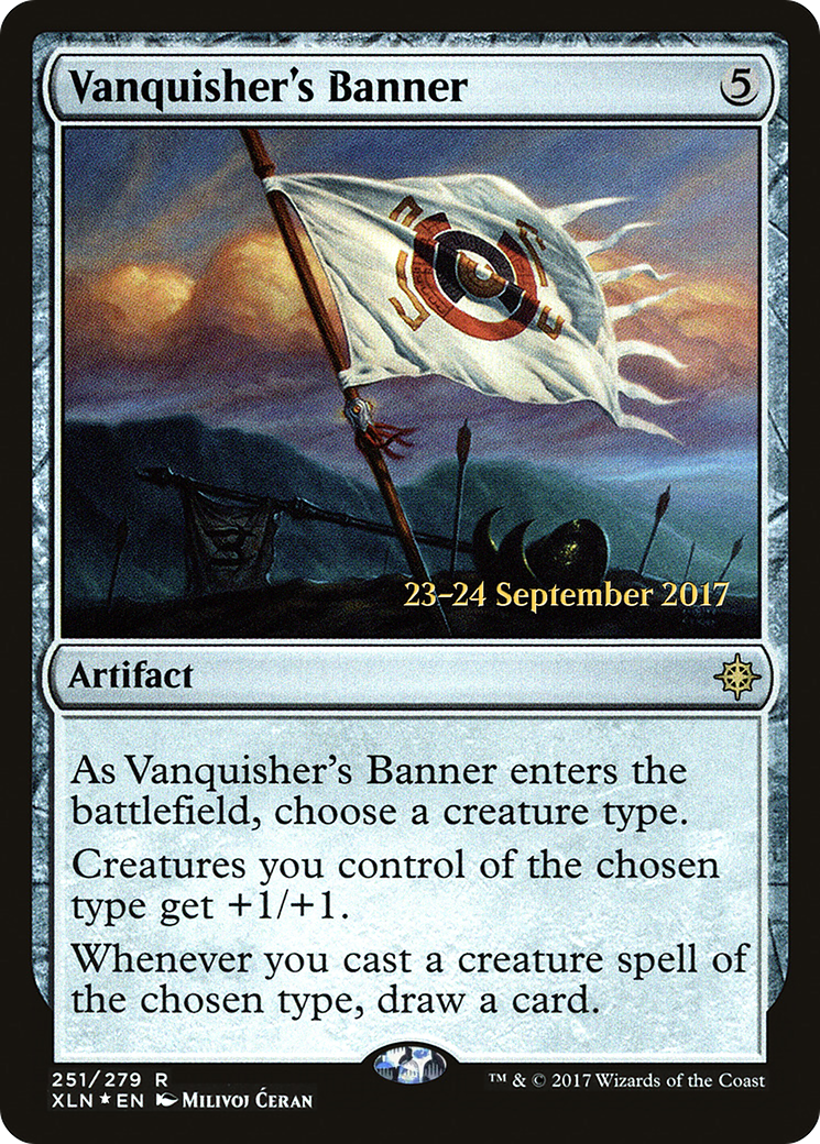 {R} Vanquisher's Banner [Ixalan Prerelease Promos][PR XLN 251] - Misty Mountain Games