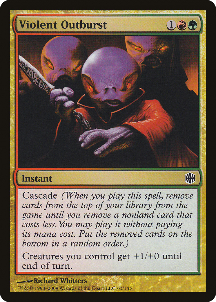 {C} Violent Outburst [Alara Reborn][ARB 063]