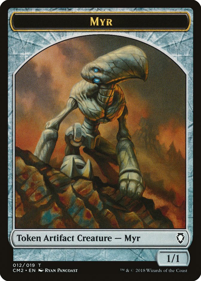 {T} Myr Token [Commander Anthology Volume II Tokens][TCM2 012]