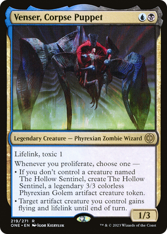 {R} Venser, Corpse Puppet [Phyrexia: All Will Be One][ONE 219]