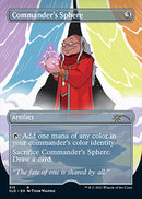 {R} Commander's Sphere (Borderless) [Secret Lair Drop Series][SLD 315]