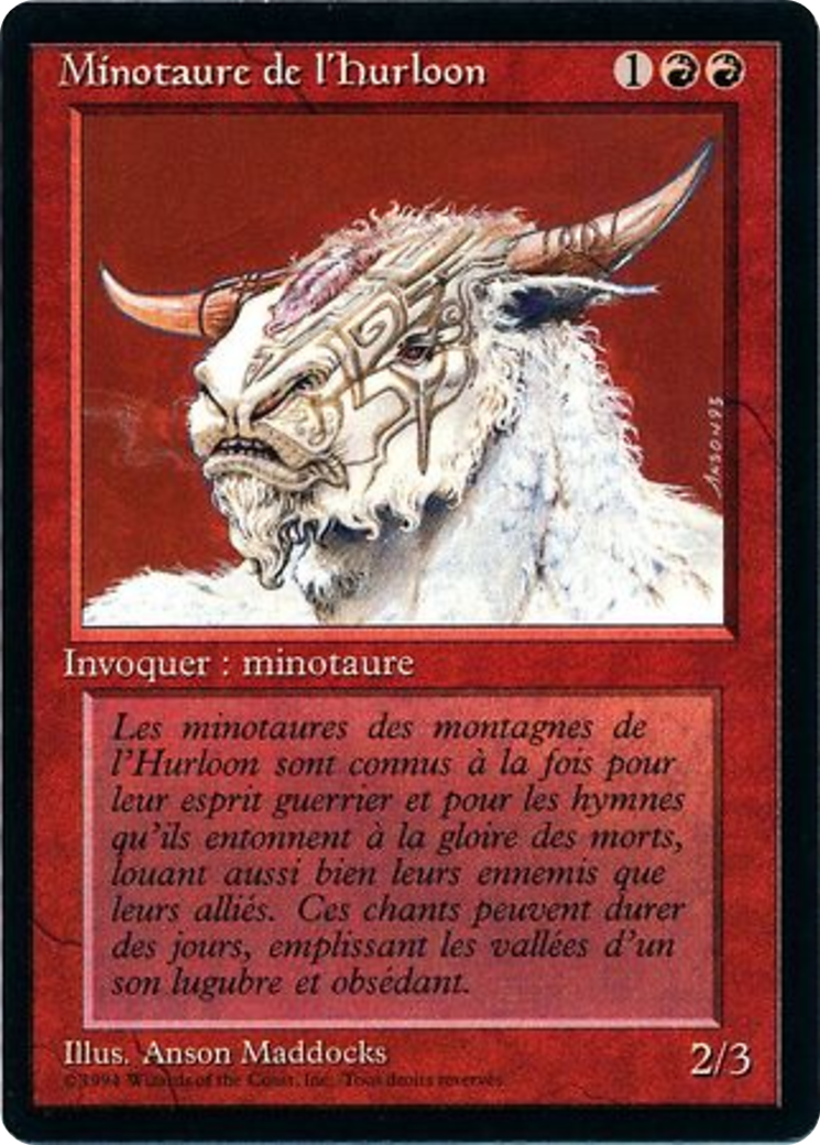 {F} Hurloon Minotaur [Foreign Black Border][FBB 3ED 159]
