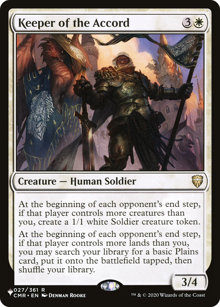 {R} Keeper of the Accord [Secret Lair: Angels][LS CMR 027]