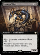 {R} Lazotep Sliver (Extended Art) [Commander Masters][CMM 764]