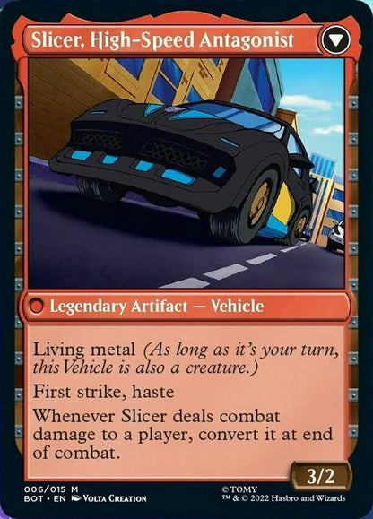 {R} Slicer, Hired Muscle // Slicer, High-Speed Antagonist [Transformers][BOT 006]