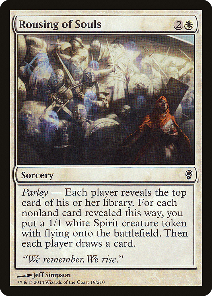 {C} Rousing of Souls [Conspiracy][CNS 019] - Misty Mountain Games