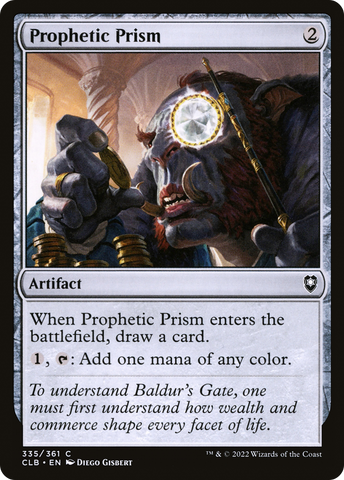 {C} Prophetic Prism [Commander Legends: Battle for Baldur's Gate][CLB 335]