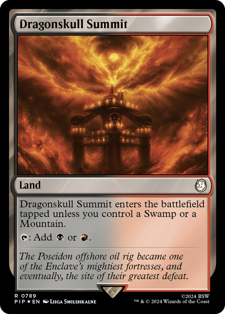 {R} Dragonskull Summit (Surge Foil) [Fallout][PIP 789]