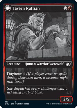 {C} Tavern Ruffian // Tavern Smasher [Innistrad: Double Feature][DBL 163]