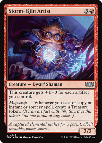 {C} Storm-Kiln Artist [Tarkir: Dragonstorm Commander][TDC 235]