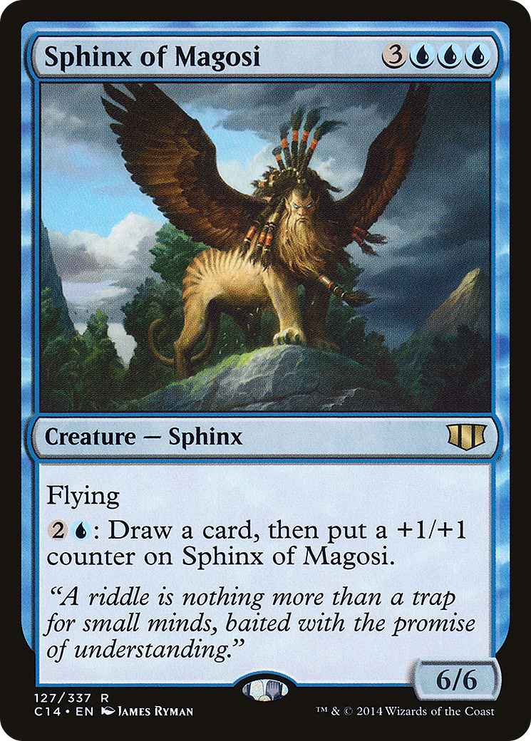 {R} Sphinx of Magosi [Commander 2014][C14 127] - Misty Mountain Games