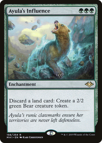 {R} Ayula's Influence [Modern Horizons][MH1 156]