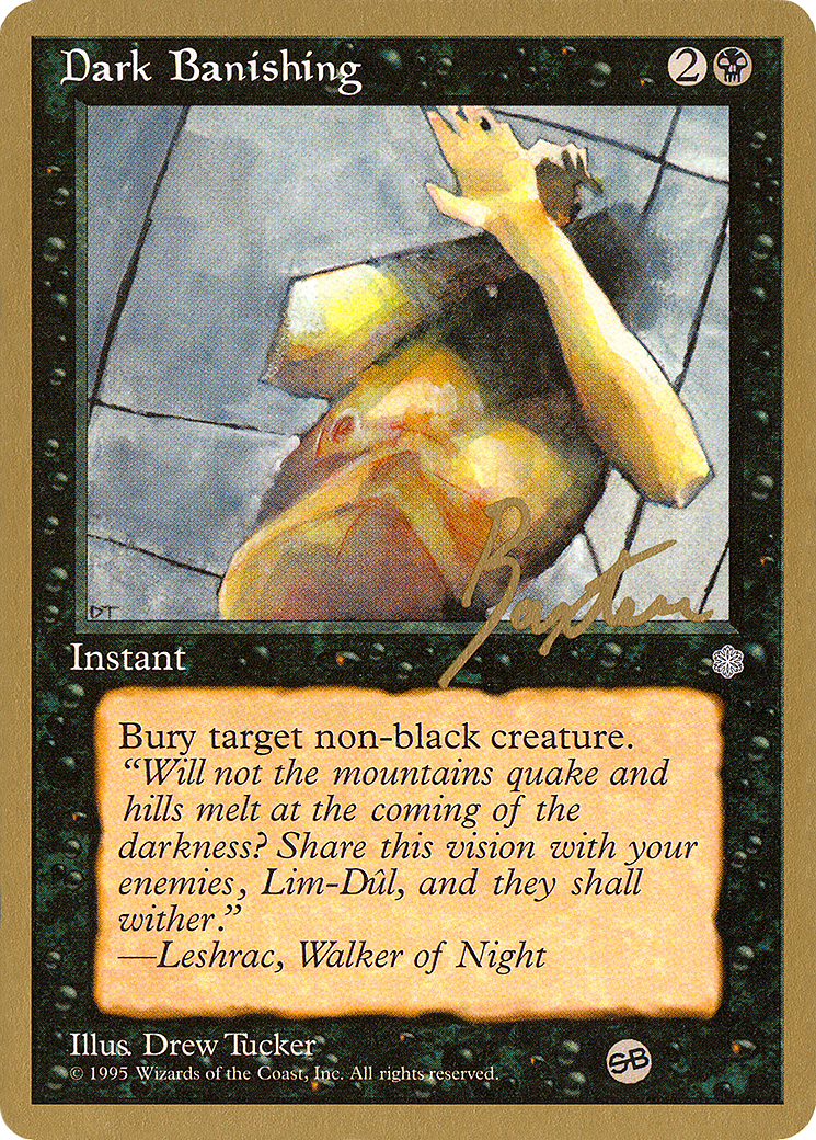 {C} Dark Banishing (George Baxter) (SB) [Pro Tour Collector Set][GB PTC GB119SB]