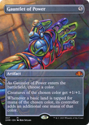 {R} Gauntlet of Power (Borderless Alternate Art) [Dominaria Remastered][DMR 447]