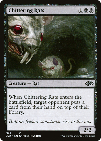 {C} Chittering Rats [Jumpstart 2022][J22 387]