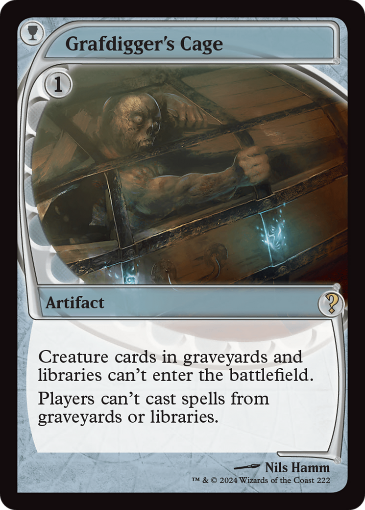 {R} Grafdigger's Cage (Future Sight) [Mystery Booster 2][MB2 222]