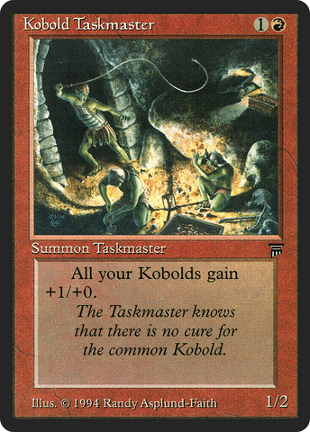 {C} Kobold Taskmaster [Legends][LEG 156]