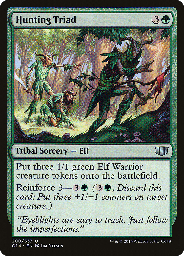 {C} Hunting Triad [Commander 2014][C14 200]