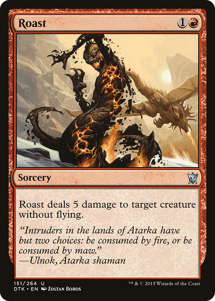 {C} Roast [Dragons of Tarkir][DTK 151] - Misty Mountain Games