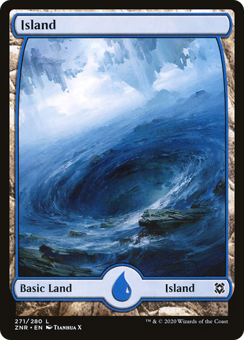 {B}[ZNR 271] Island (271) [Zendikar Rising]