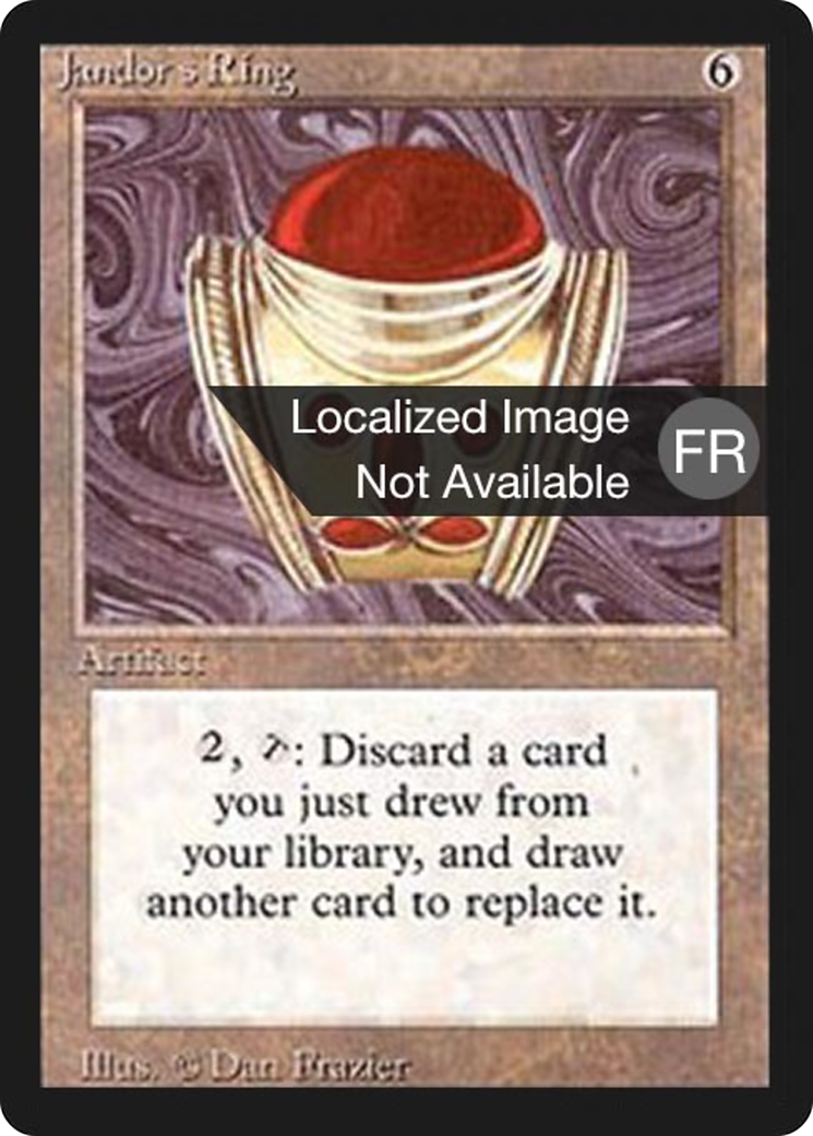 {F} Jandor's Ring [Foreign Black Border][FBB 3ED 256]