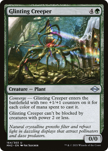 {C} Glinting Creeper [Modern Horizons 2][MH2 164]