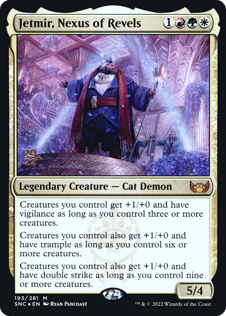 {R} Jetmir, Nexus of Revels [Streets of New Capenna Prerelease Promos][PR SNC 193]