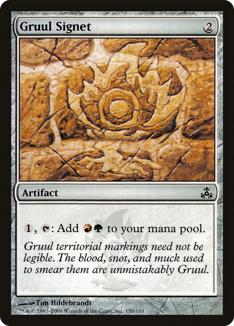 {C} Gruul Signet [Guildpact][GPT 150]
