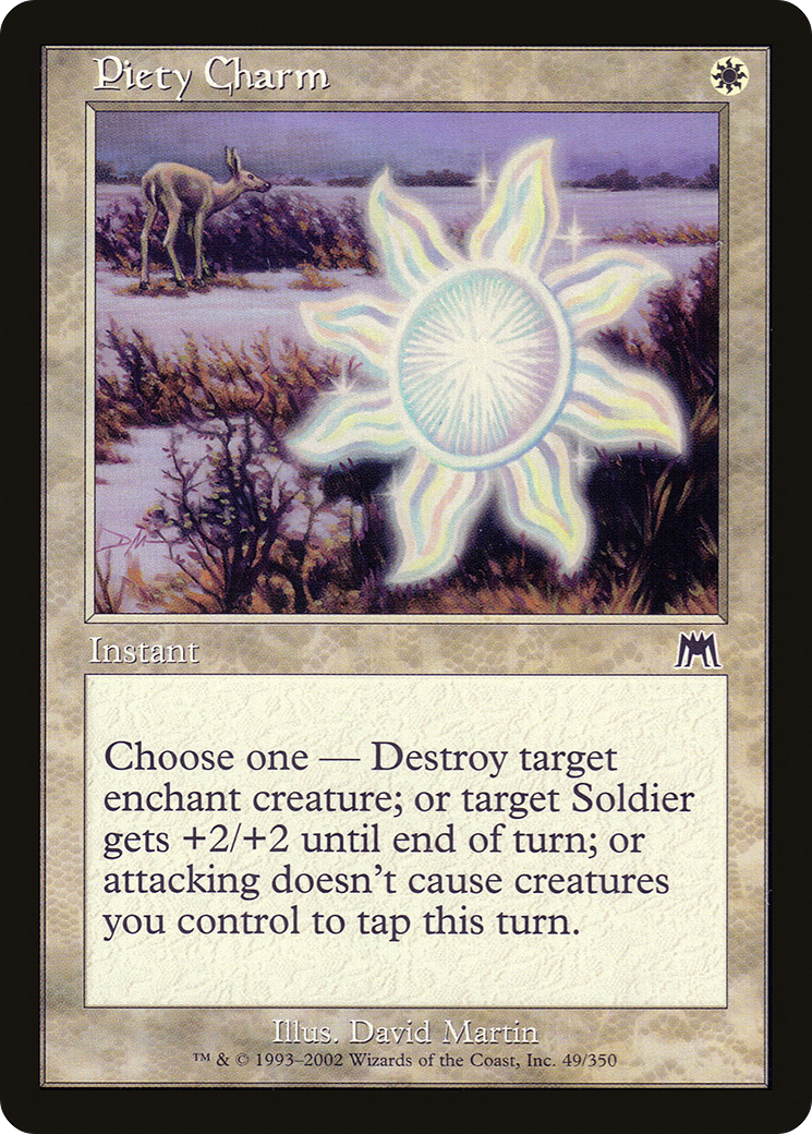 {C} Piety Charm [Onslaught][ONS 049] - Misty Mountain Games