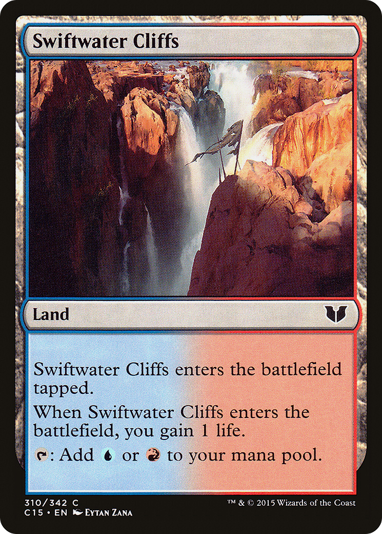{C} Swiftwater Cliffs [Commander 2015][C15 310] - Misty Mountain Games