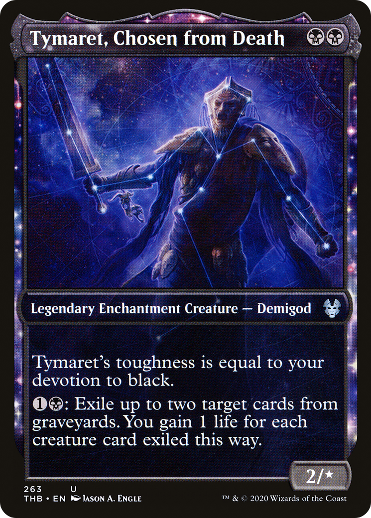 {C} Tymaret, Chosen from Death (Showcase) [Theros Beyond Death][THB 263] - Misty Mountain Games