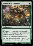 {R} Beastmaster Ascension [Bloomburrow Commander][BLC 118]