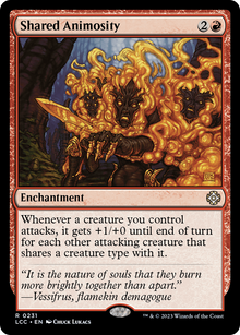 {R} Shared Animosity [The Lost Caverns of Ixalan Commander][LCC 231]