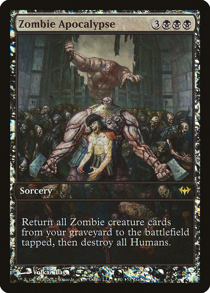 {R} Zombie Apocalypse (Game Day) [Dark Ascension Promos][PA DKA 080]