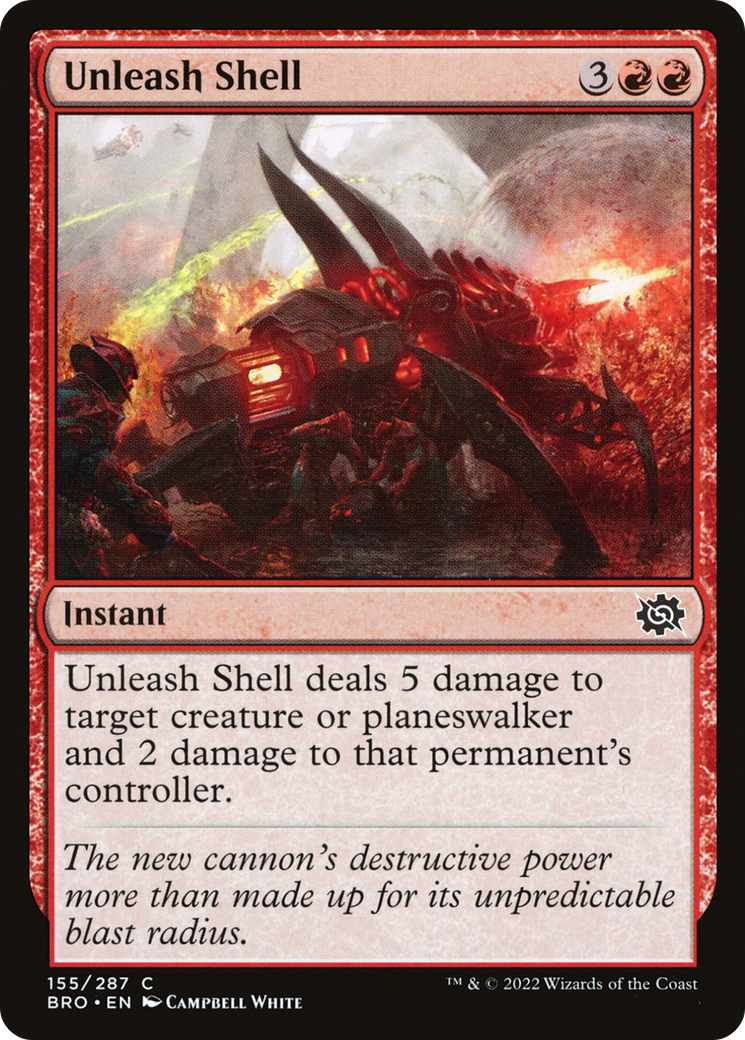 {C} Unleah Shell [The Brothers' War][BRO 155]